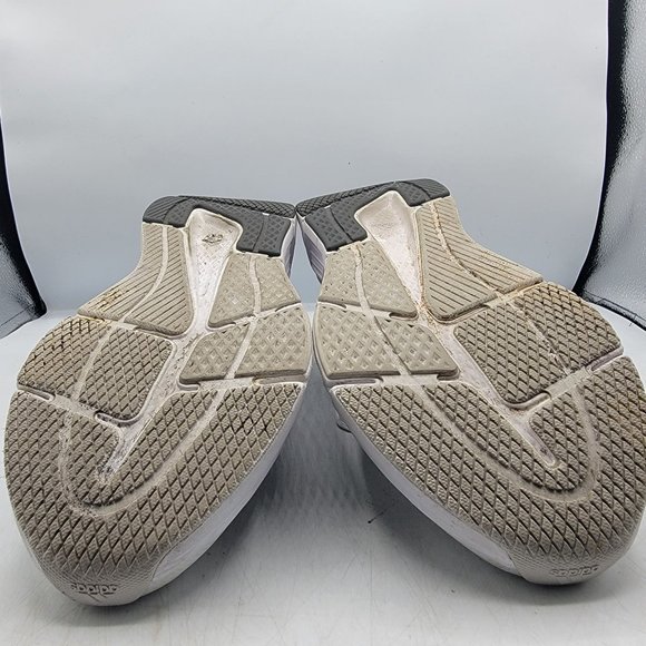 Adidas Questar Mens 8 White Gray Running Training Shoes Athletic Casual GZ0630